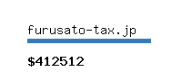 furusato-tax.jp Website value calculator
