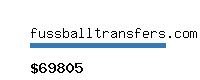 fussballtransfers.com Website value calculator