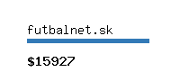 futbalnet.sk Website value calculator