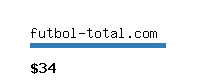 futbol-total.com Website value calculator