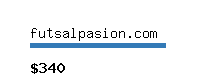 futsalpasion.com Website value calculator