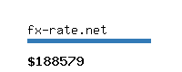 fx-rate.net Website value calculator