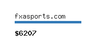 fxasports.com Website value calculator