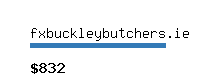 fxbuckleybutchers.ie Website value calculator