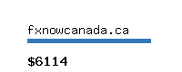 fxnowcanada.ca Website value calculator