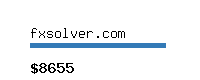 fxsolver.com Website value calculator