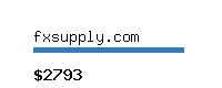 fxsupply.com Website value calculator