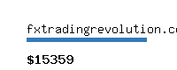 fxtradingrevolution.com Website value calculator