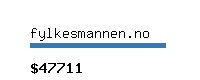 fylkesmannen.no Website value calculator