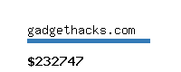 gadgethacks.com Website value calculator