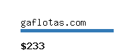 gaflotas.com Website value calculator