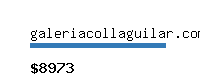 galeriacollaguilar.com Website value calculator