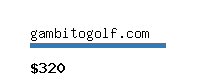 gambitogolf.com Website value calculator