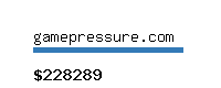 gamepressure.com Website value calculator