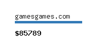 gamesgames.com Website value calculator