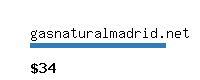 gasnaturalmadrid.net Website value calculator