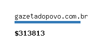 gazetadopovo.com.br Website value calculator