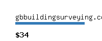 gbbuildingsurveying.com Website value calculator