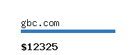 gbc.com Website value calculator