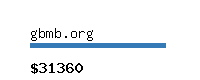 gbmb.org Website value calculator