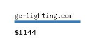 gc-lighting.com Website value calculator