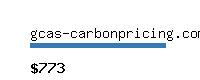 gcas-carbonpricing.com Website value calculator