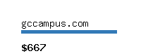 gccampus.com Website value calculator