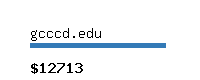 gcccd.edu Website value calculator