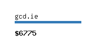 gcd.ie Website value calculator