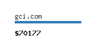 gci.com Website value calculator