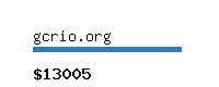 gcrio.org Website value calculator