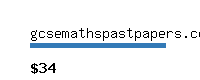 gcsemathspastpapers.com Website value calculator