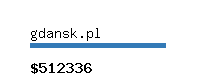 gdansk.pl Website value calculator