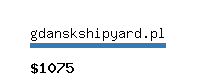 gdanskshipyard.pl Website value calculator