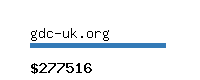 gdc-uk.org Website value calculator