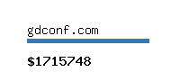 gdconf.com Website value calculator