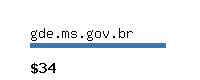 gde.ms.gov.br Website value calculator