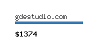 gdestudio.com Website value calculator