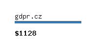 gdpr.cz Website value calculator