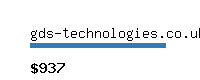 gds-technologies.co.uk Website value calculator