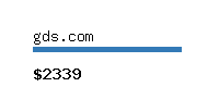 gds.com Website value calculator