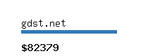 gdst.net Website value calculator