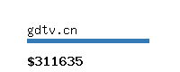 gdtv.cn Website value calculator