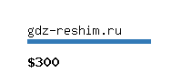 gdz-reshim.ru Website value calculator