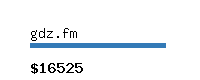 gdz.fm Website value calculator