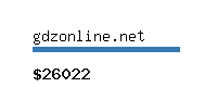 gdzonline.net Website value calculator