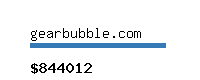 gearbubble.com Website value calculator