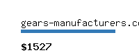 gears-manufacturers.com Website value calculator