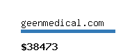 geenmedical.com Website value calculator