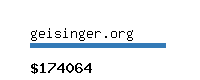 geisinger.org Website value calculator